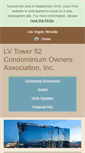 Mobile Screenshot of lvtower52association.com