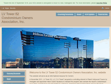 Tablet Screenshot of lvtower52association.com